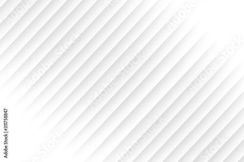 Diagonal lines abstract white gray background