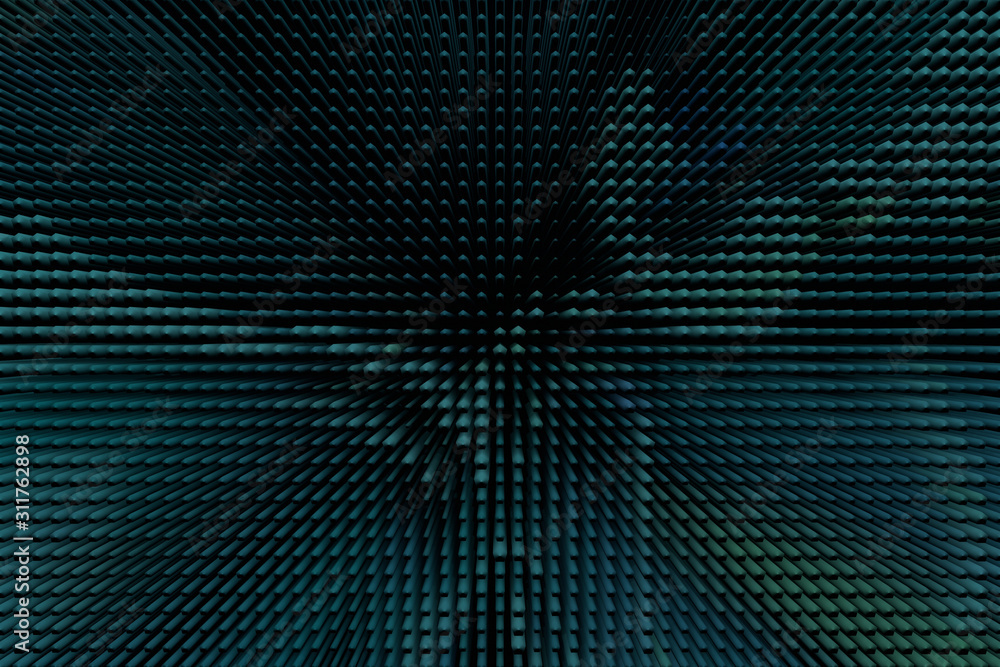 Obraz premium Geometric, colorful shapes for design texture, background. 3D render.