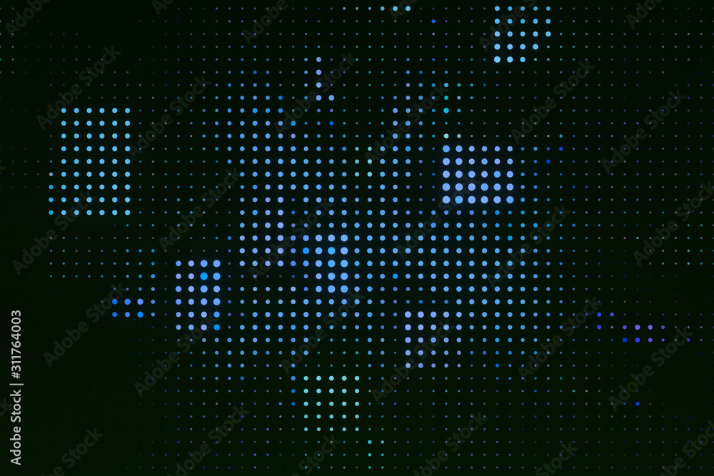 Fototapeta premium Illustrations of colorful shapes, geometric for graphic design or wallpapers. 3D render.