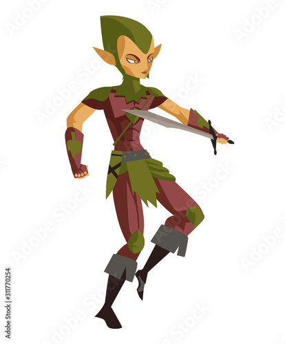 ranger wild thief elf warrior