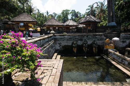 A beautiful view of Goa Gajah temple in Bali  Indonesia.