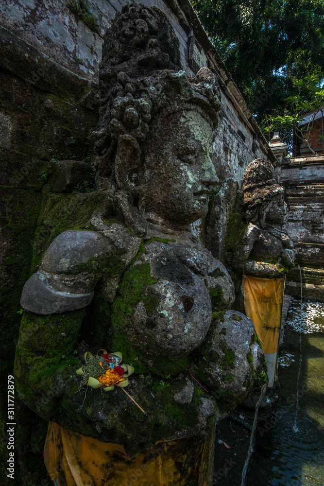 A beautiful view of Goa Gajah temple in Bali, Indonesia. A beautiful view of Goa Gajah temple in Bali, Indonesia.