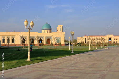 Islam Research Center near the Imam al Bukhari Complex in Samarkand, Uzbekistan photo