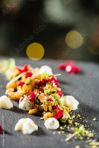 Bild auf Leinwand gourmet food
