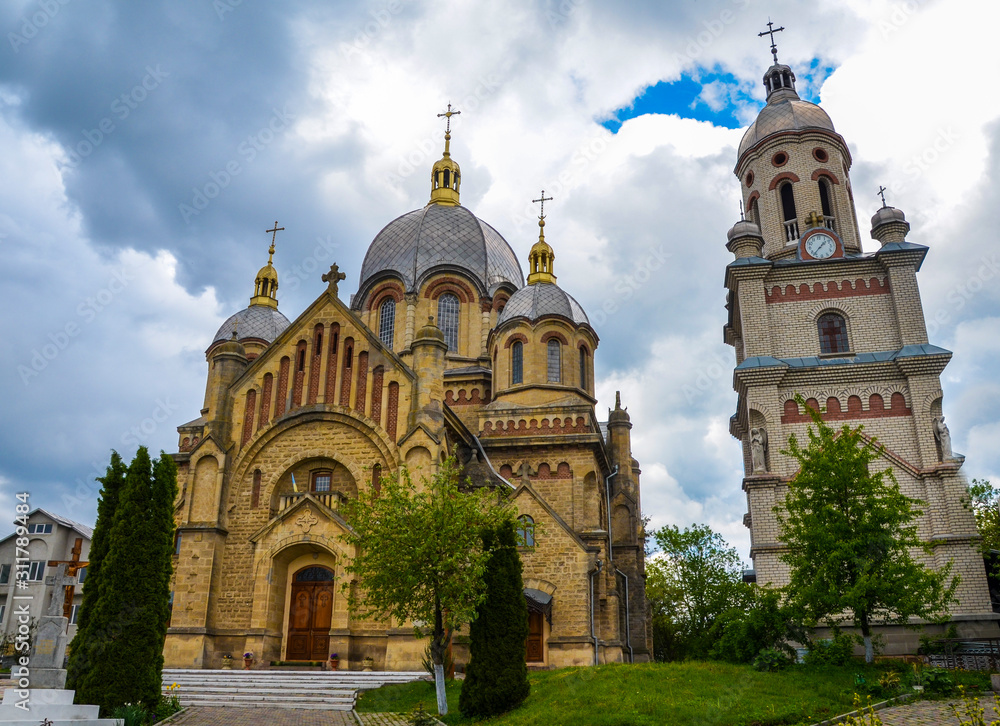Archangel Michael Church in Towste, Ternopil region, Ukraine