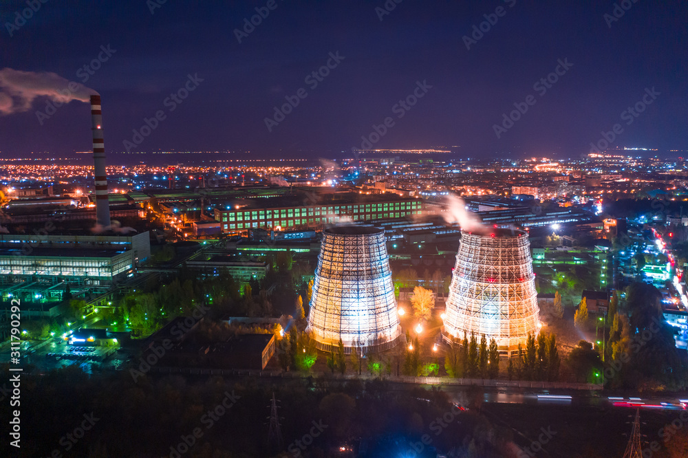 Obraz premium Heat station barrel