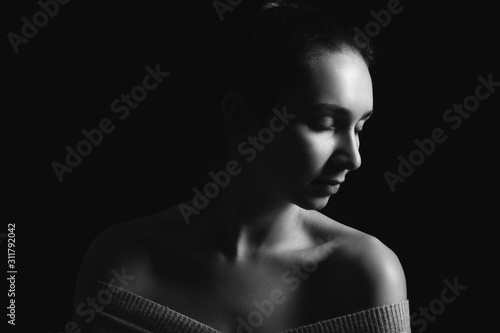 Silhouette of beautiful you...