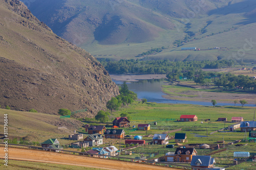 mongolie paysages de la steppe