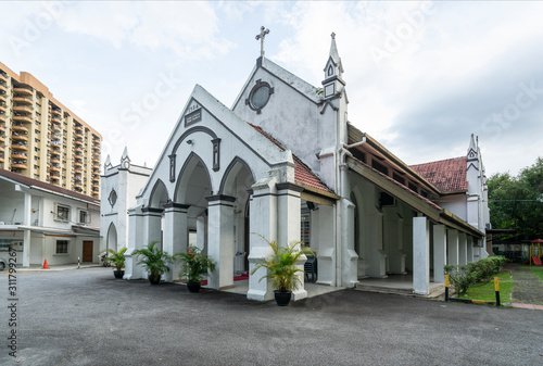 Photography Zion Cathedral in Kuala Lumpur