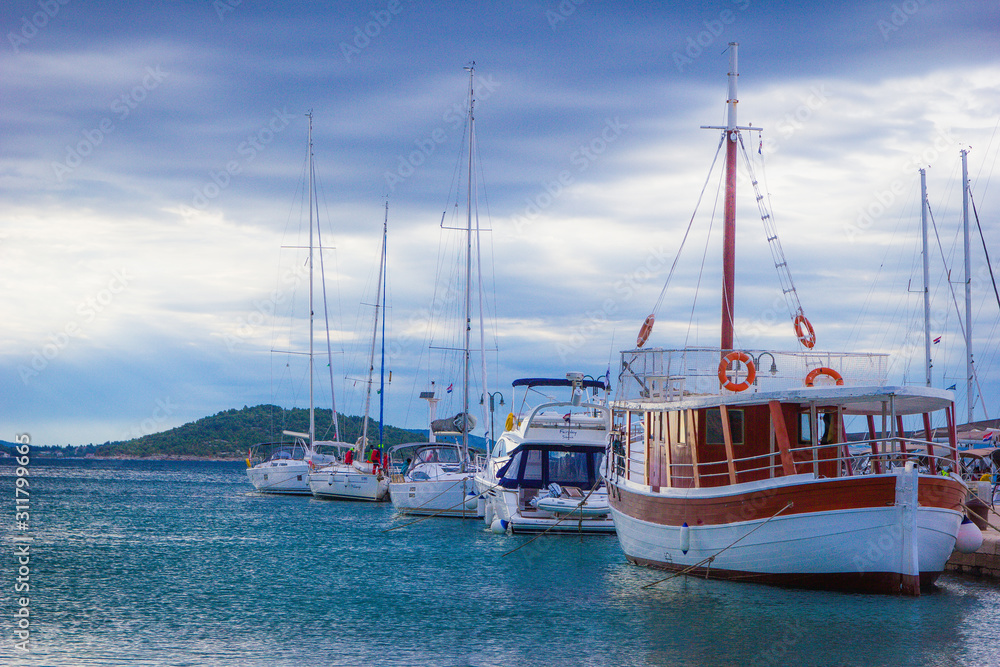 Zlarin, Croatia / 18th May 2019: Zlarin, Croatia / 18th May 2019: