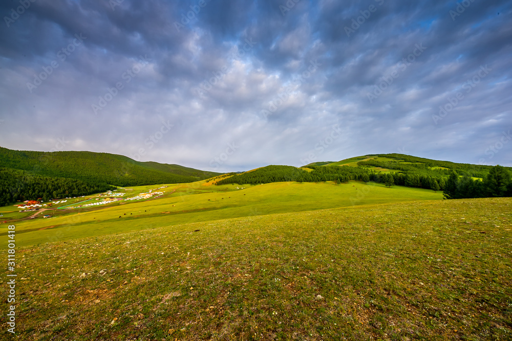 Obraz premium mongolie paysages de la steppe