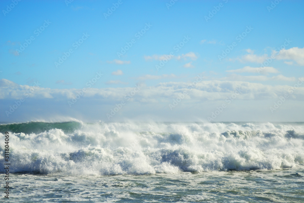 海　波　空　素材