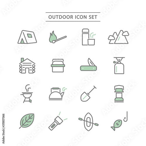 OUTDOOR ICON SET