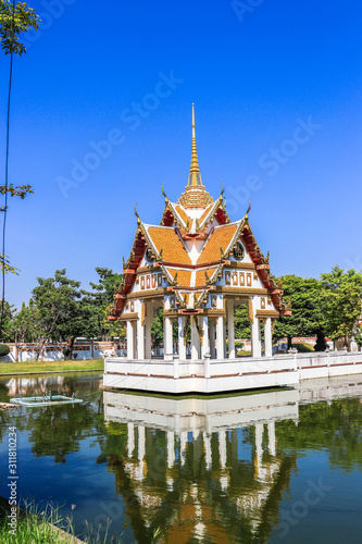 A beautiful view of Ayutthaya city in Thailand. © joseduardo