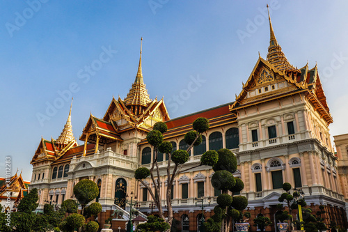 A beautiful view of Grand Palace in Bangkok, Thailand. © joseduardo