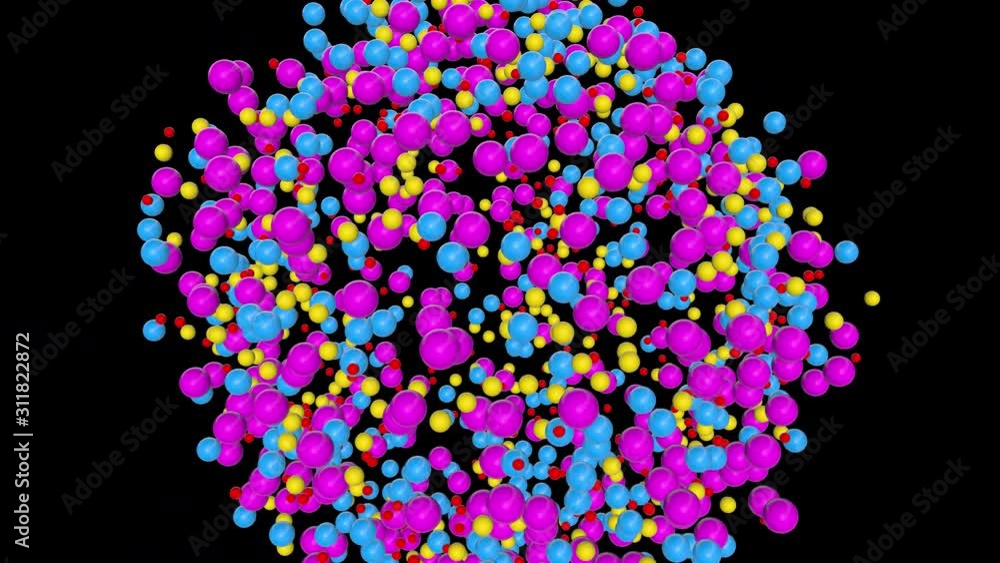 Animation of a pile of abstract colorful spheres and balls, 3D CGI Compositing process, 4k Ultra HD 3840x2160, RGB with Alpha matte and Green screen. Animation of a pile of abstract colorful spheres and balls, 3D CGI Compositing process, 4k Ultra HD 3840x2160, RGB with Alpha matte and Green screen.