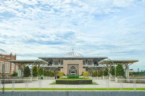 Iron Mosque named Masjid Tuanku Mizan Zainal Abidin. photo