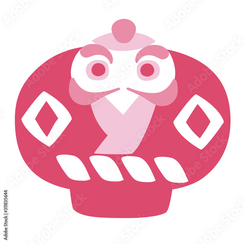 正月　アイコン　凧