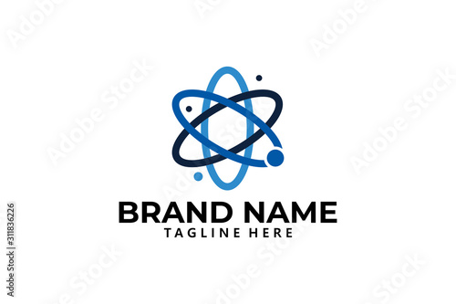 chemical logo icon vector isolated