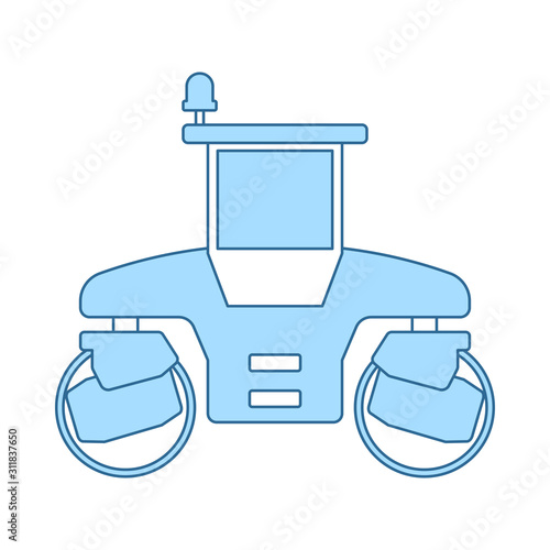 Icon Of Road Roller