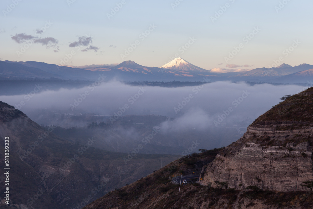 panoramic view of the mountains panoramic view of the mountains