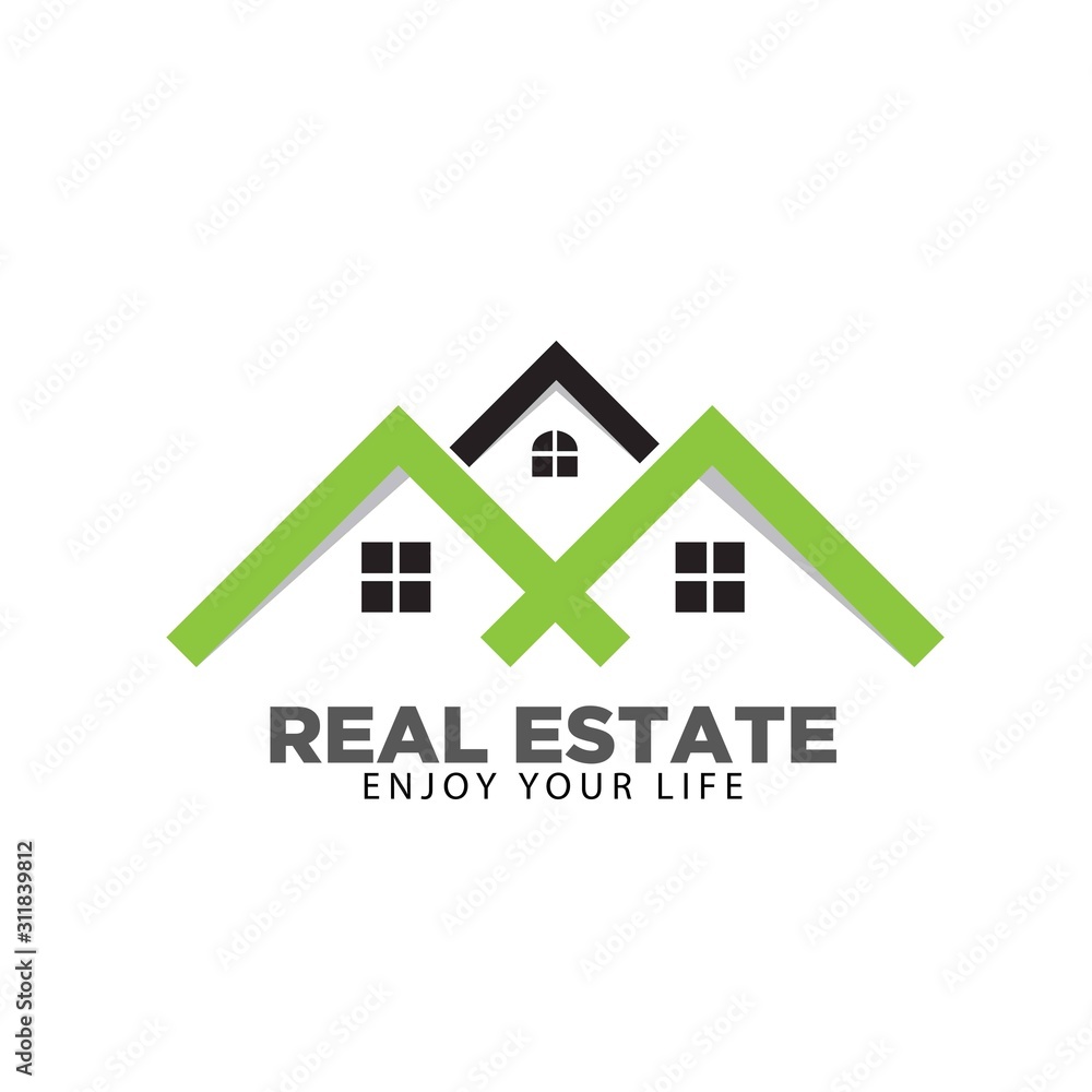 real estate modern logo desaigns real estate modern logo desaigns