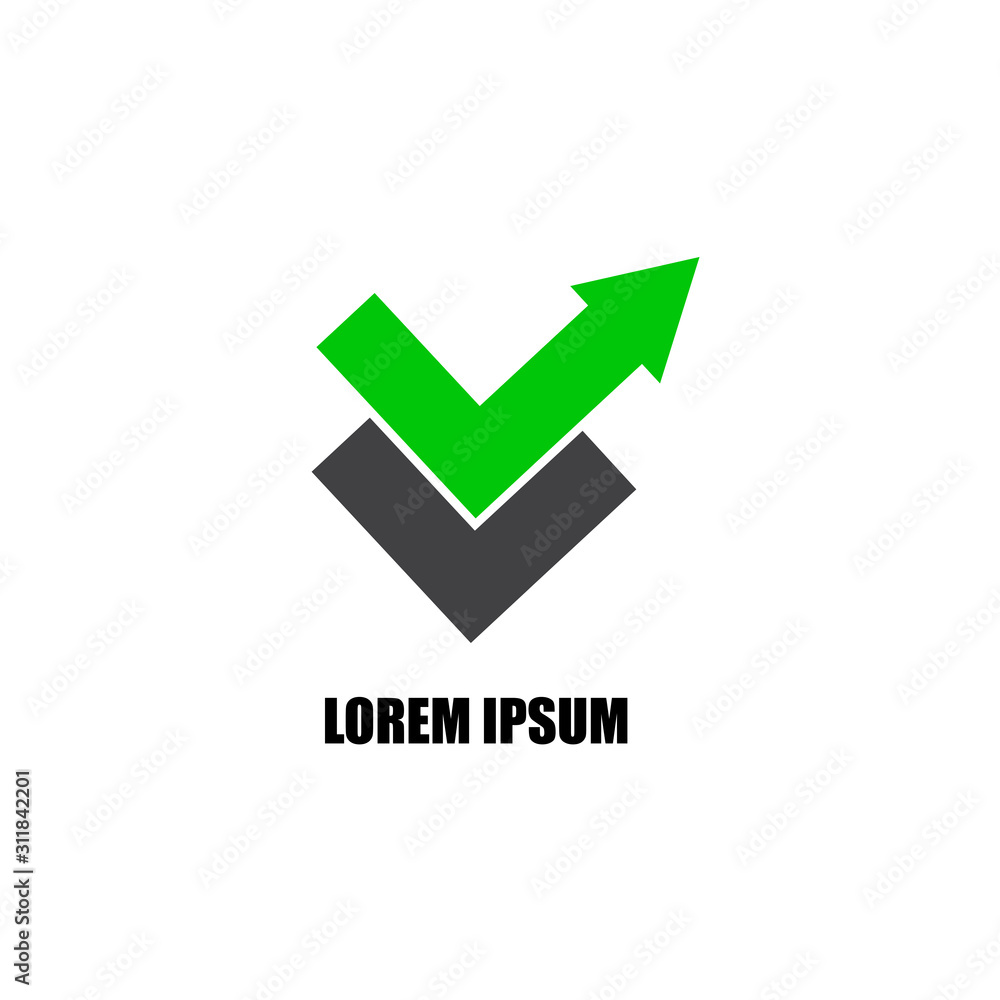 Finance Business Logo Vector Template Finance Business Logo Vector Template