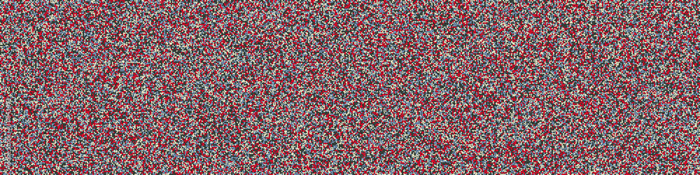 Seamless pattern with random colored quarter circles Generative Art background illustration Seamless pattern with random colored quarter circles Generative Art background illustration