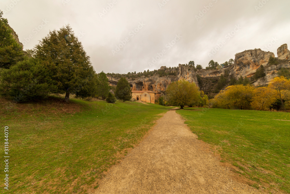 The Lobos River Canyon in the province of Soria The Lobos River Canyon in the province of Soria