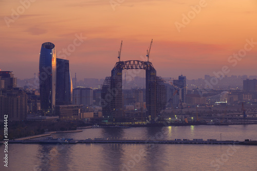 High-rise buildings under c...