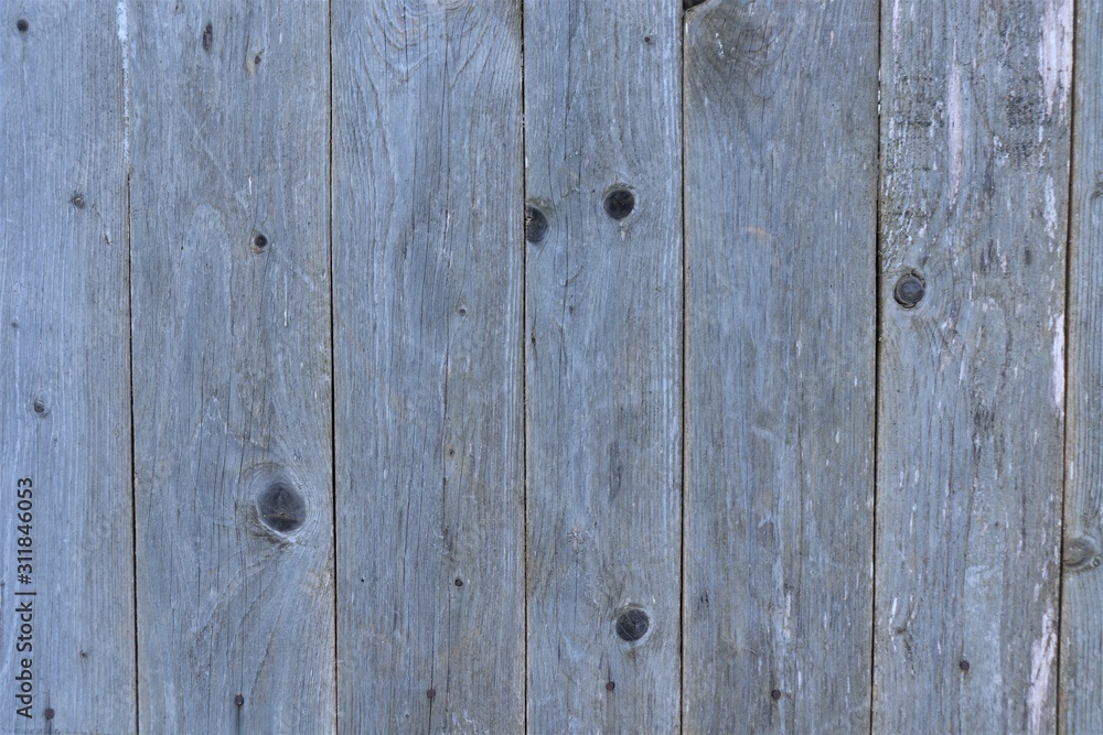 Naklejka premium Wooden, not very old, ragged boards.