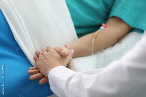 Fotografi Nurse wishing speedy recovery