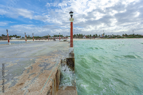 sisal pier water splash