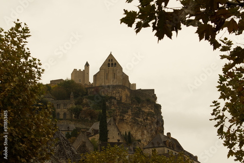 Chateau de Beynac et Cazenac dans le département de la Dordogne