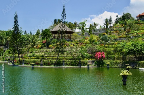 Water Palace on Bali island in Indonesia.