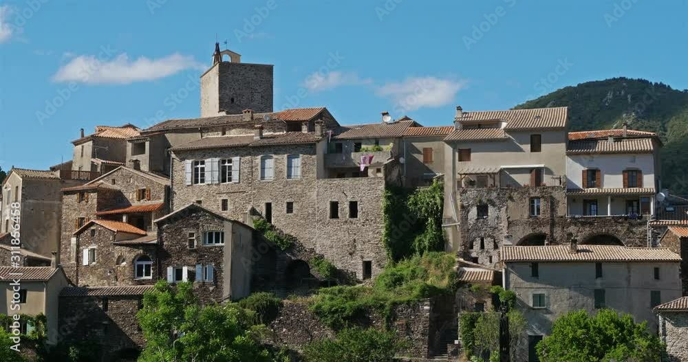 Saint Martial, Cevennes,Gard,France. Village in the Cevennes national park classified by Unesco Saint Martial, Cevennes,Gard,France. Village in the Cevennes national park classified by Unesco