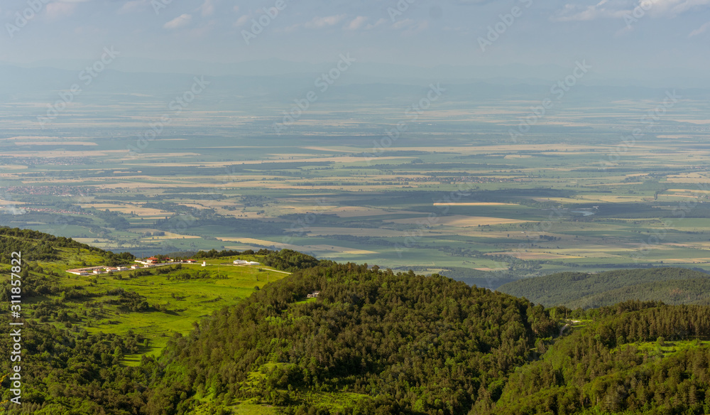 Fototapeta premium Landscape in the Rodopi mountains 