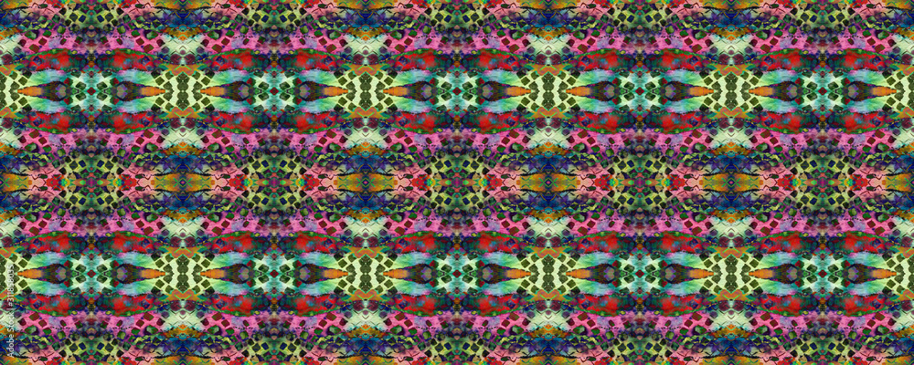 Watercolor Ethnic Design. Watercolor Ethnic Design.
