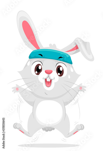 Rabbit Exercise Jumping Jac...