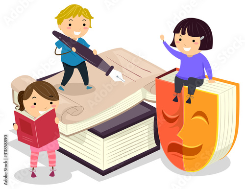 Stickman Kids Literary Writ...