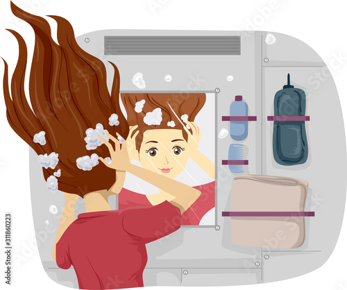 Teen Girl Life In Space Was...