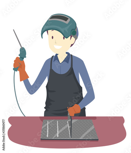 Man Hobby Metal Works Illus...