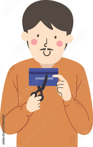 Man New Years Resolution Ge...