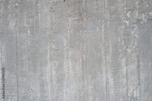 Texture of old grey concrete wall background