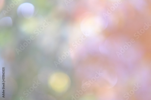 abstract background with bokeh