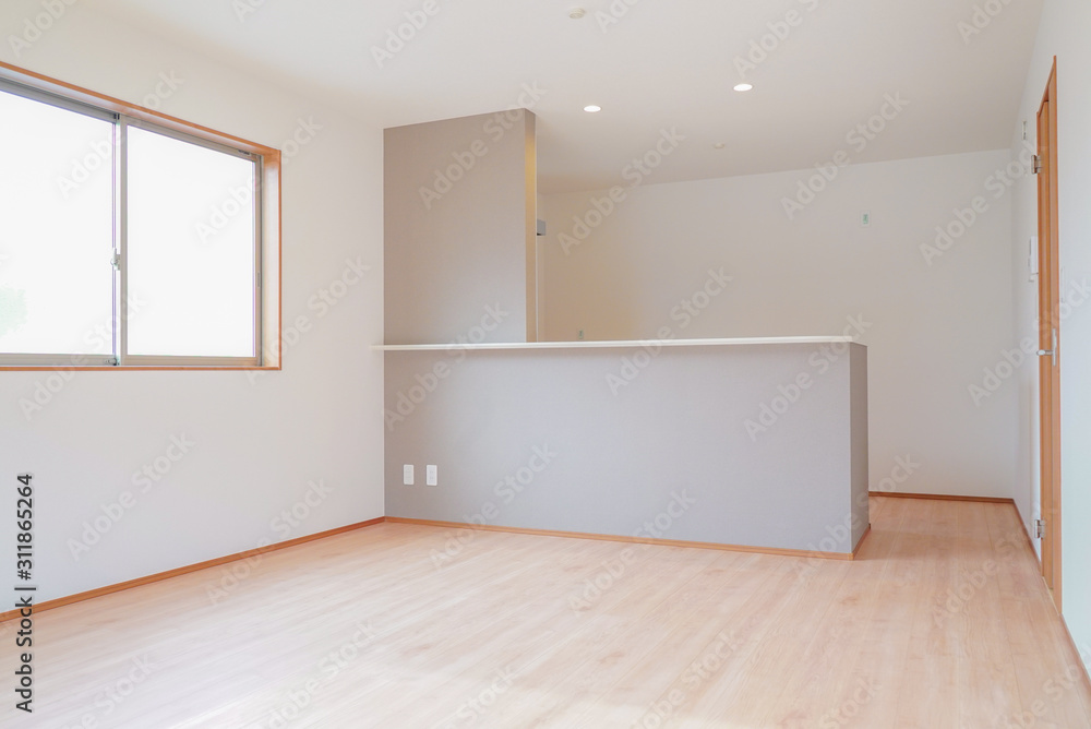 日本 新築木造住宅のダイニングキッチン 日本 新築木造住宅のダイニングキッチン