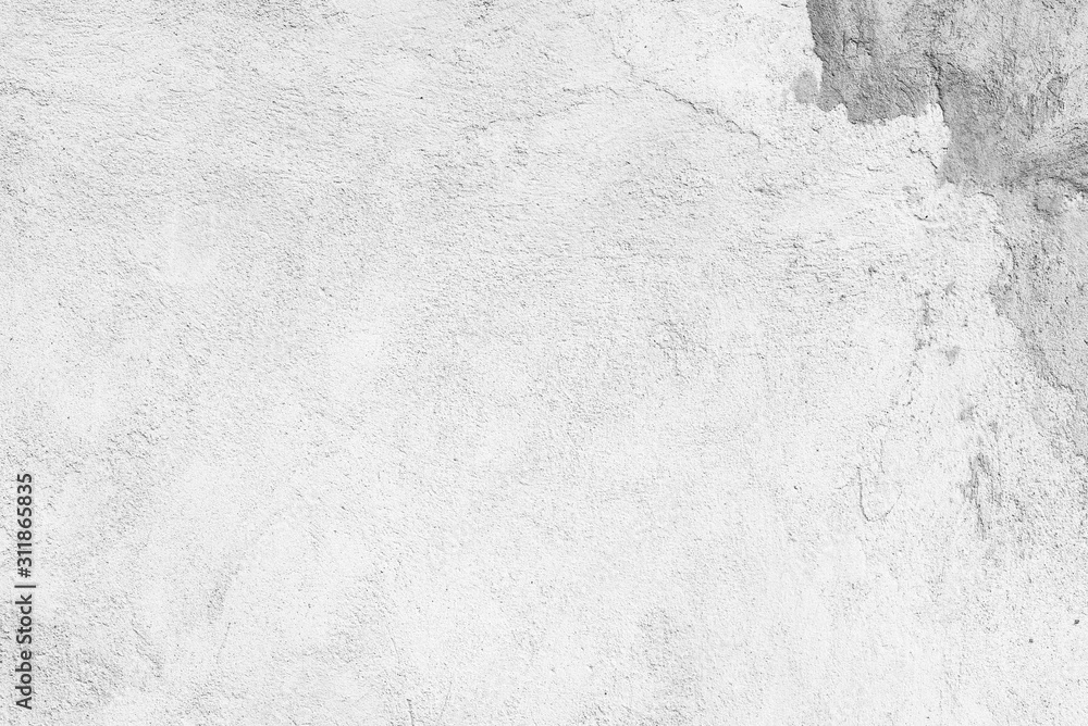 Fototapeta premium Texture of a concrete wall with cracks and scratches which can be used as a background