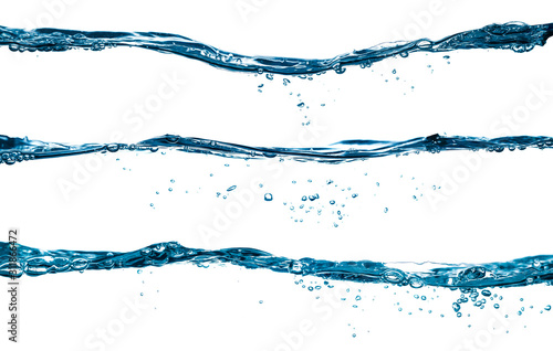 Collection water isolated on white background © Suprachai