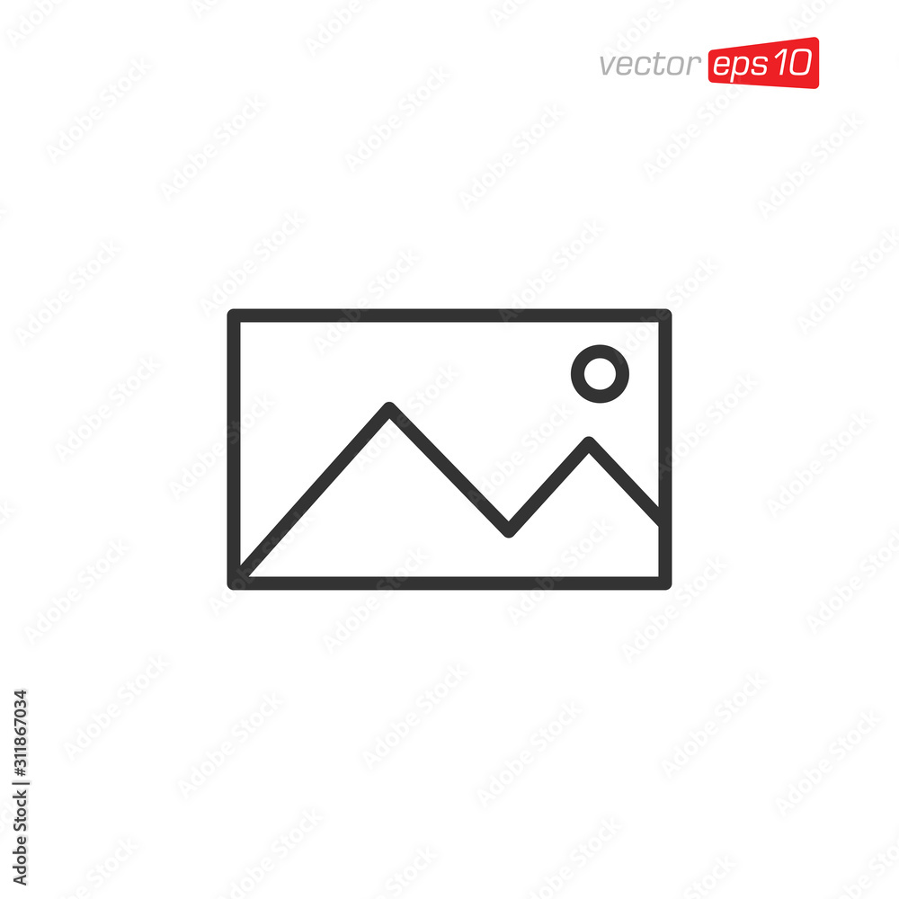 Gallery Picture Image Icon Design Vector Gallery Picture Image Icon Design Vector