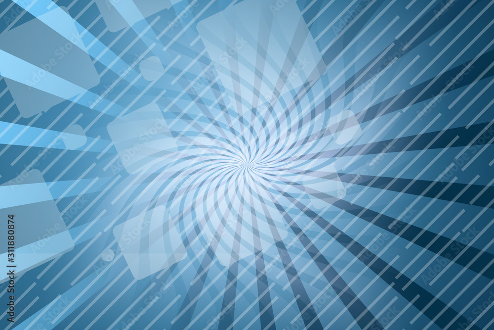 Obraz premium abstract, blue, design, technology, light, digital, illustration, pattern, wave, wallpaper, curve, line, space, motion, lines, graphic, art, backdrop, computer, futuristic, texture, data, backgrounds